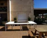 שולחן דקורטיבי 200/80 גובה 90 ס